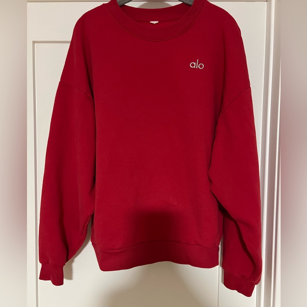 Alo Red Sweatshirt